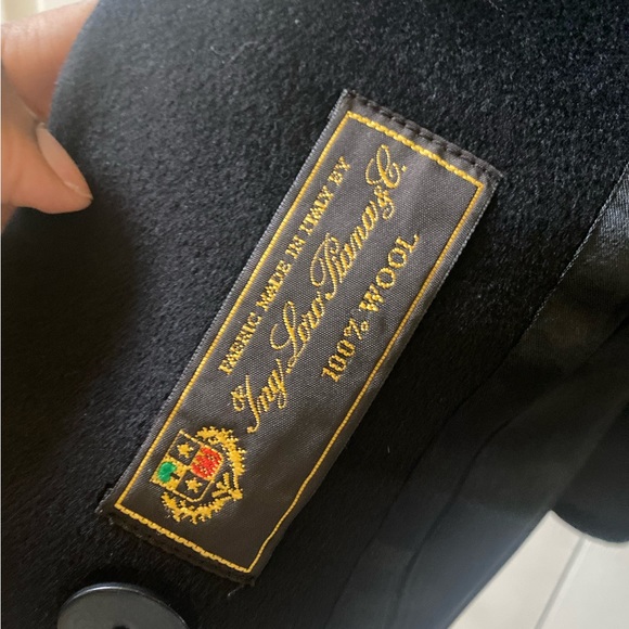 Fleurette Coat 100% Wool Stand collar 5 button Sz18 Like New worn once or twice - Picture 13 of 15